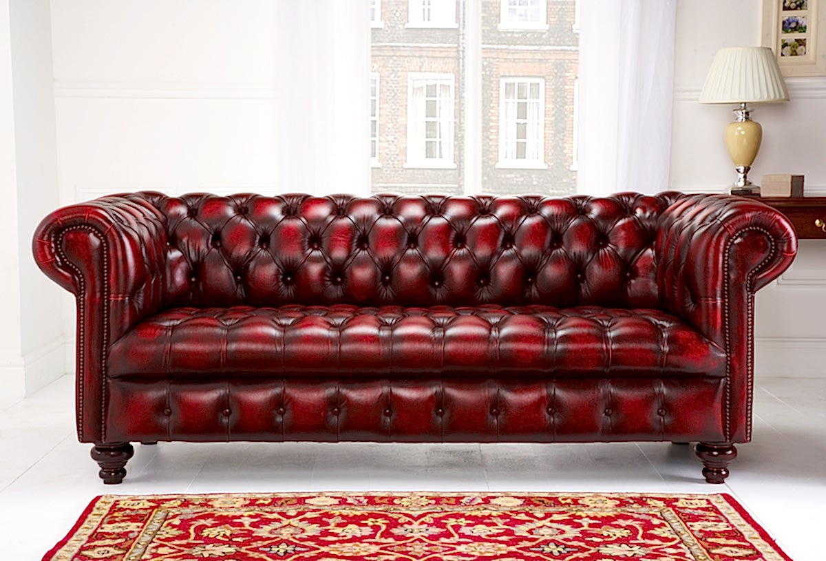 Leather Chesterfield