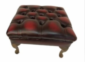 QueenAnn Stool In Antique Red