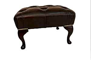 QueenAnn stool shown in Antique Brown